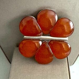 Bakelite scarf, holder